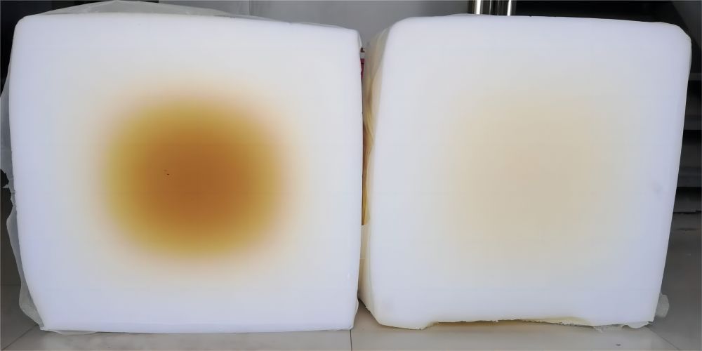 Causes and solutions of yellowing of polyurethane sponge